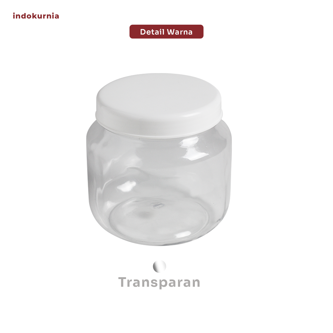 Indokurnia Toples Jar 1260 mL Transparant