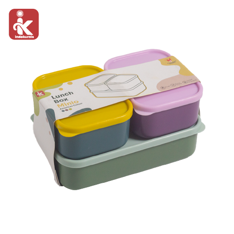 Indokurnia Lunch Box Minio Set American Colour
