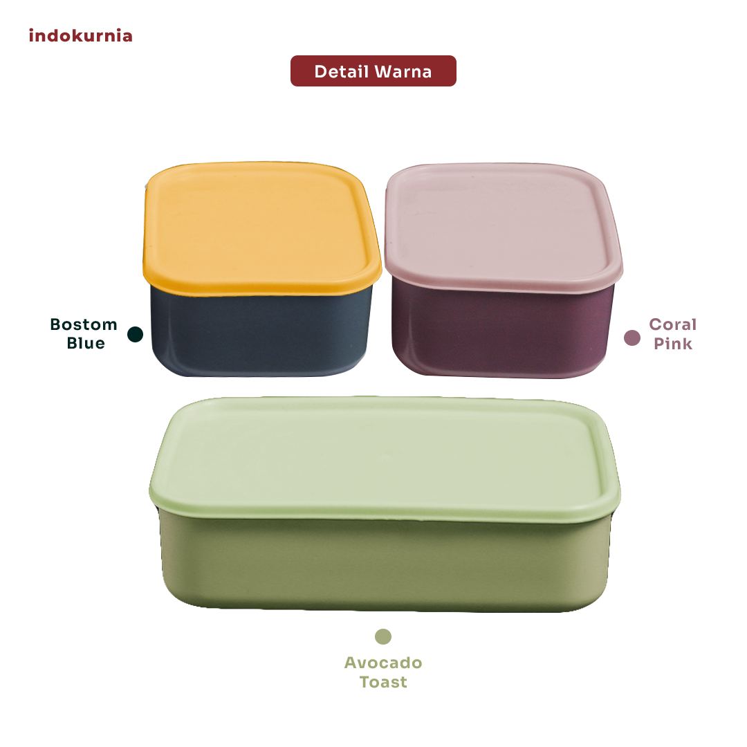 Indokurnia Lunch Box Minio Set American Colour